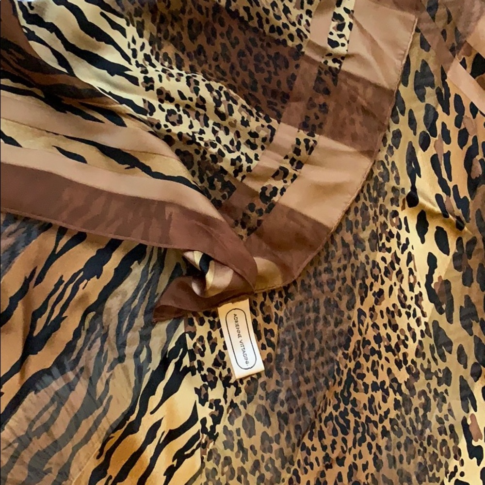 Adrienne Vittadini authentic silk scarf